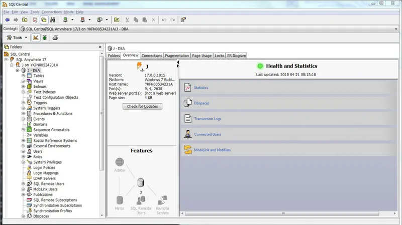 SAP SQL Anywhere