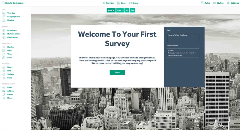 Super Simple Survey