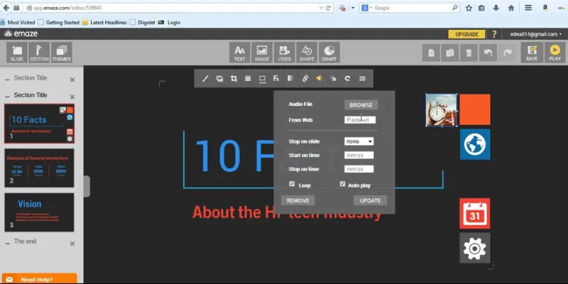 emaze Software Presentación
