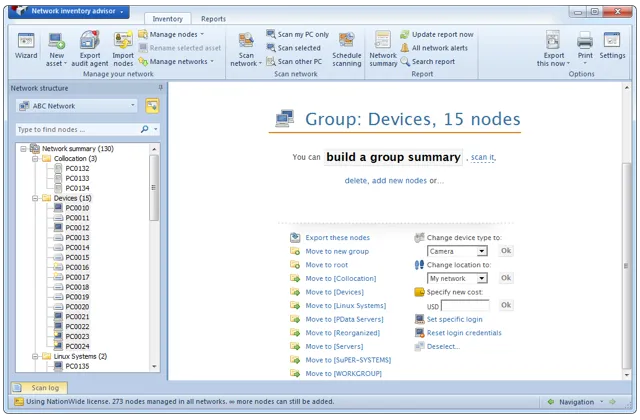 Network Inventory Advisor