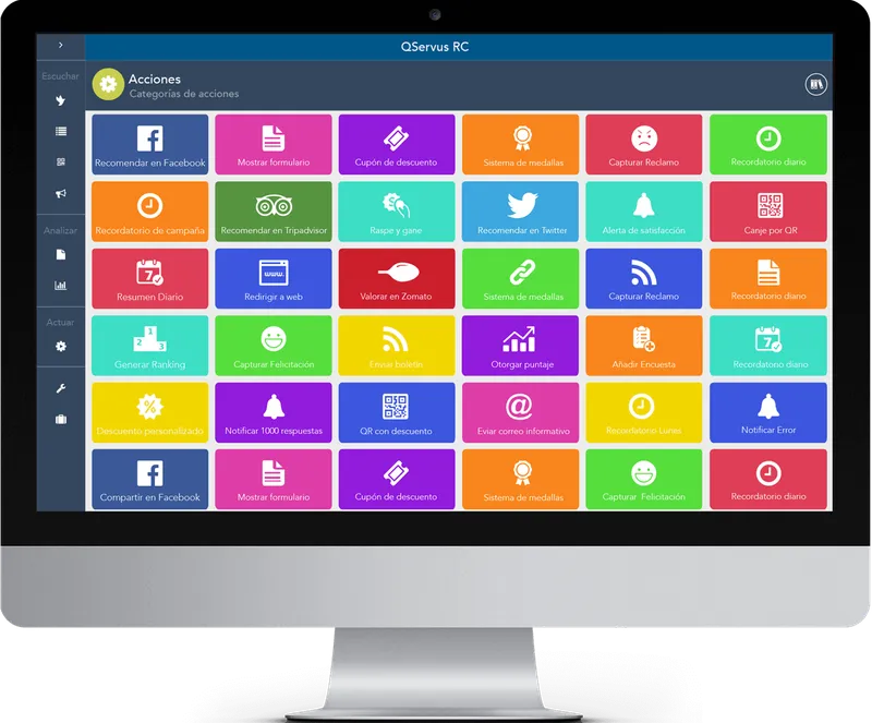 QServus Software Gestión de Experiencia de Clientes, Escucha Voz del Cliente (VoC)