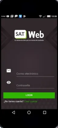 SatWeb logotipo
