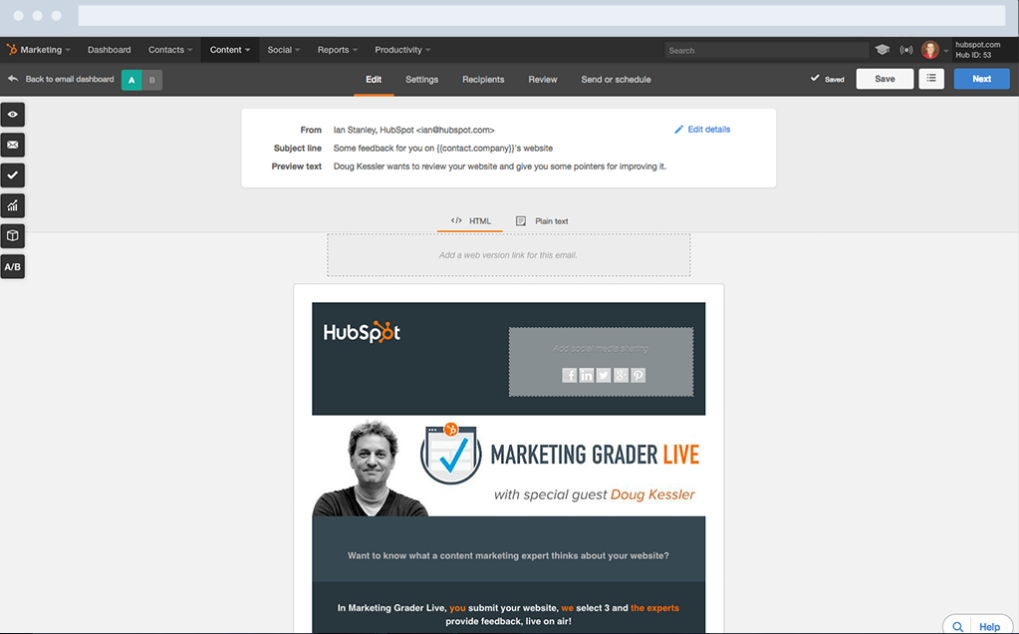 HubSpot Marketing