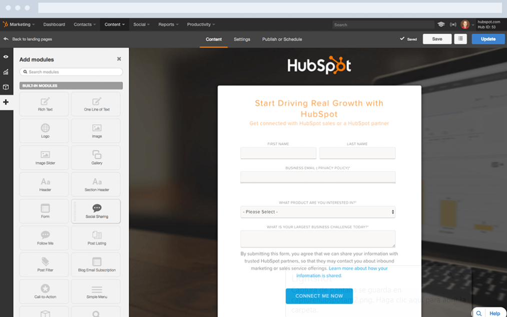 HubSpot Marketing