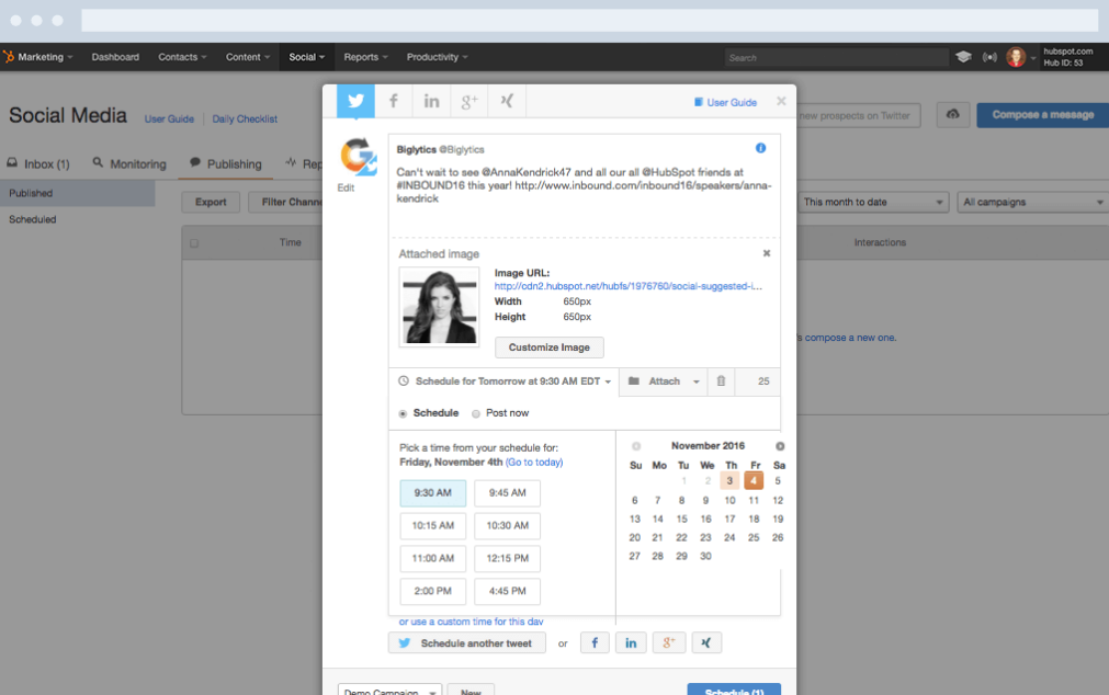 HubSpot Marketing